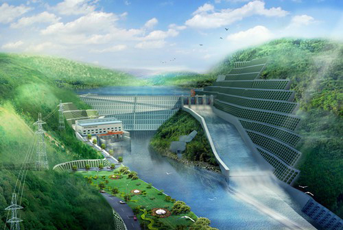 连城老挝南塔河1号水电站项目